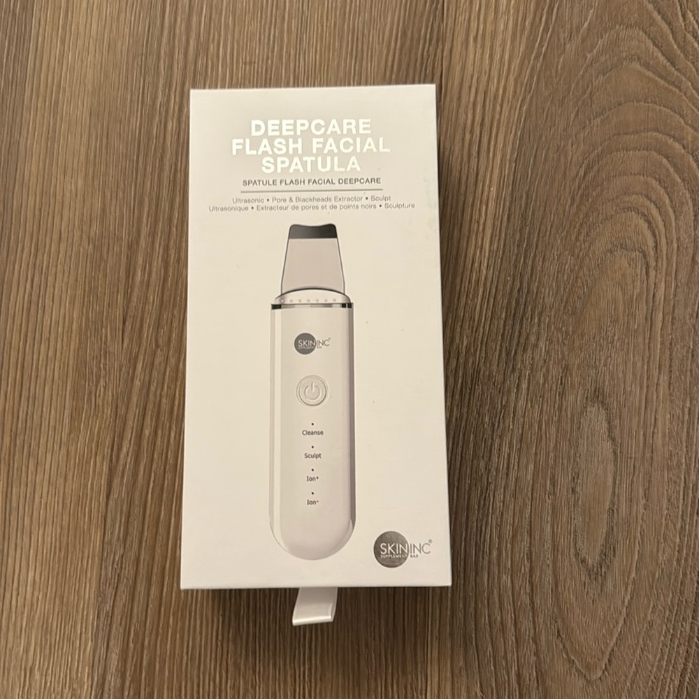 New skin inc deepcare flash facial spatula